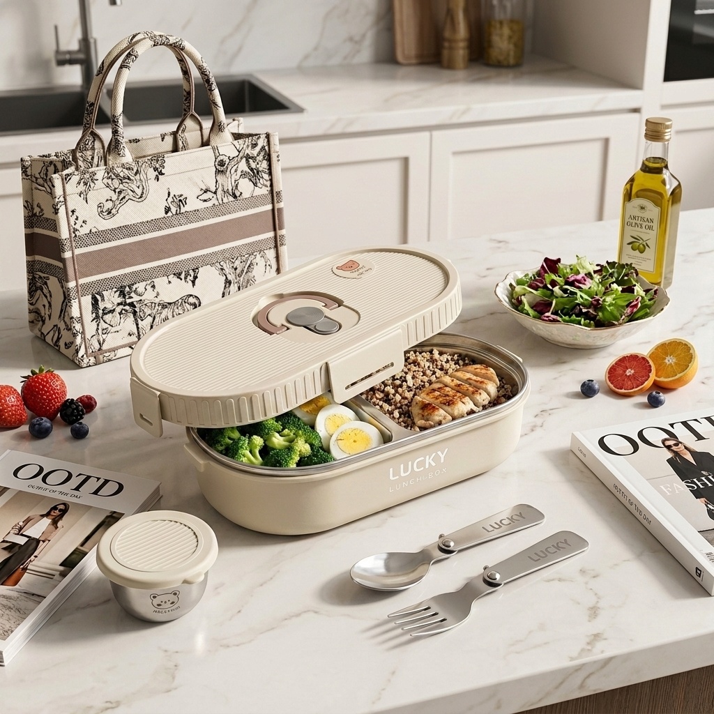 Meal Prep Meal Ideas - Microwavable 304 Stainless Steel Bento Lunch