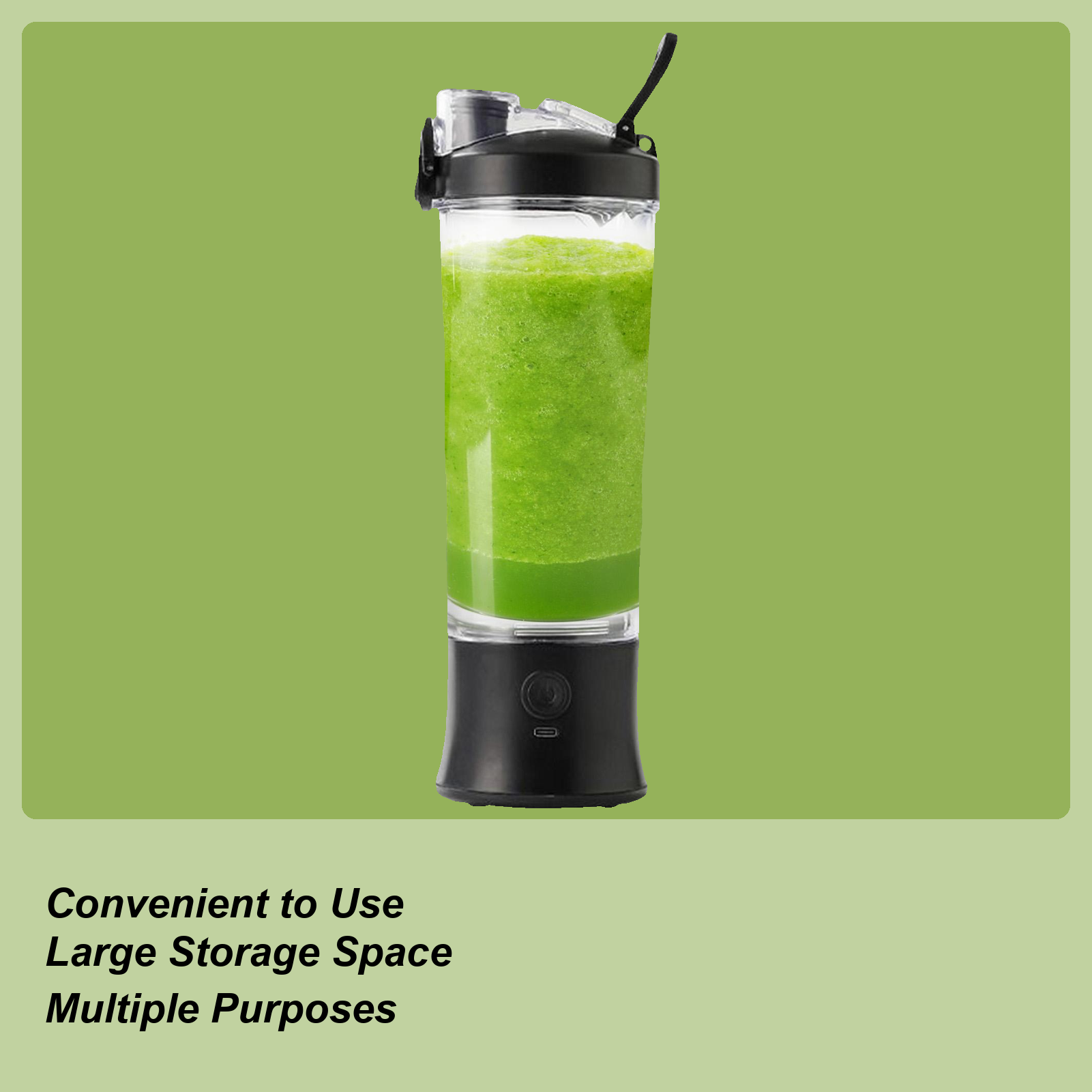 Meal Prep Smoothies - Portable Blender For Smoothies Shakes Mixer