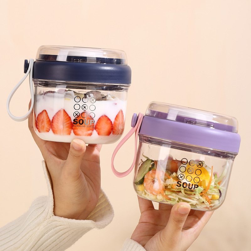 Salad Cup Reusable Leakproof O - Meal Prep Yogurt Cups ulasan dan harga