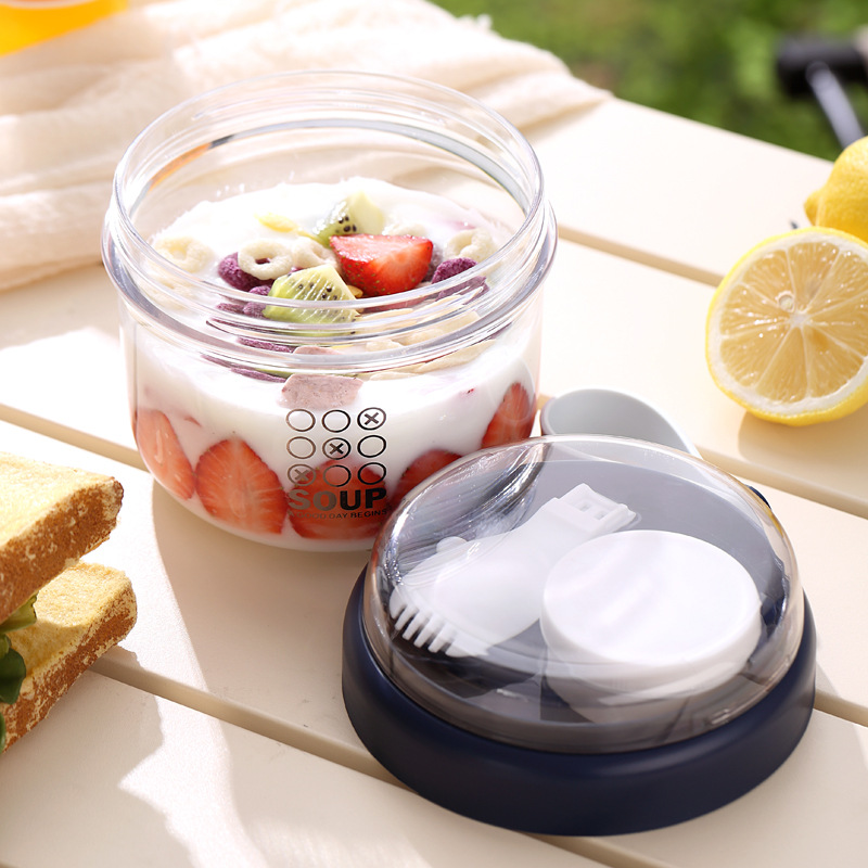 Salad Cup Reusable Leakproof O - Meal Prep Yogurt Cups ulasan dan harga
