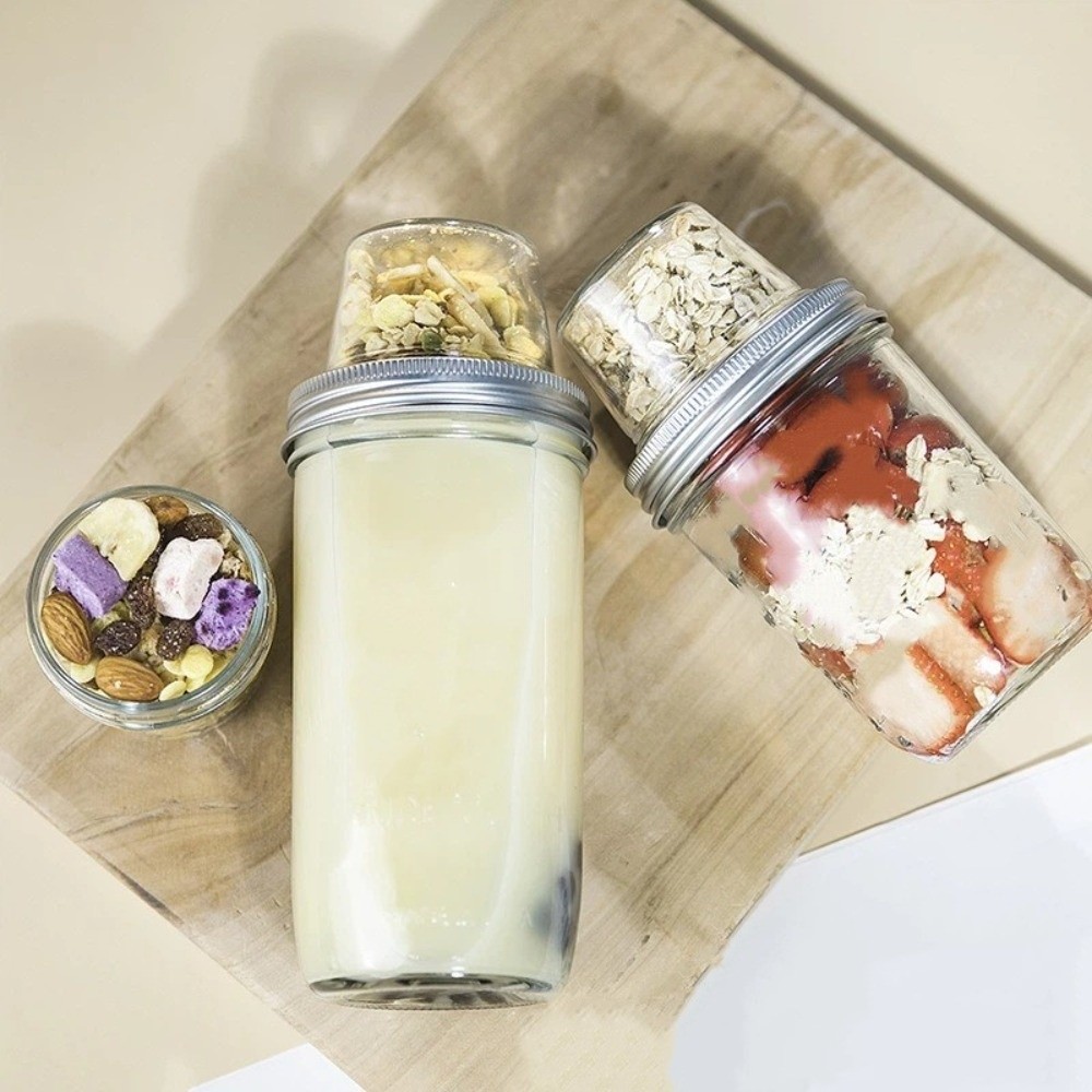 Dual-Layer Yogurt Parfait Cups - Meal Prep Yogurt Cups ulasan dan harga