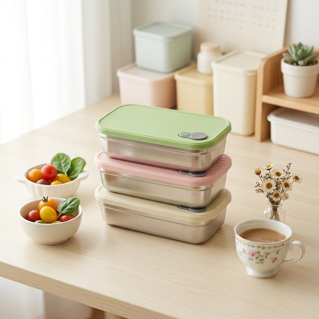 Stainless Steel Bento Box Meta - Meal Prep Meal Ideas ulasan dan harga