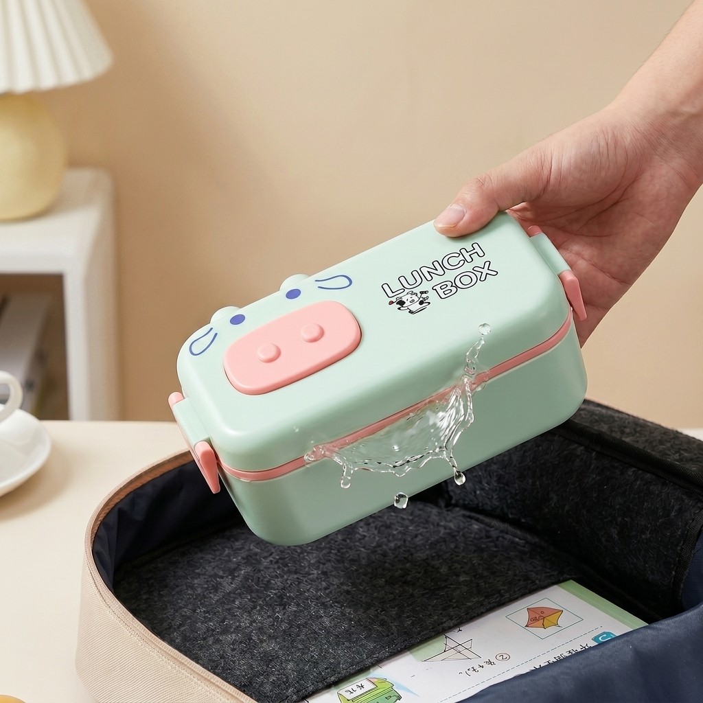 Kawaii Plastic Bento Box for K - Meal Prep Meal Ideas ulasan dan harga