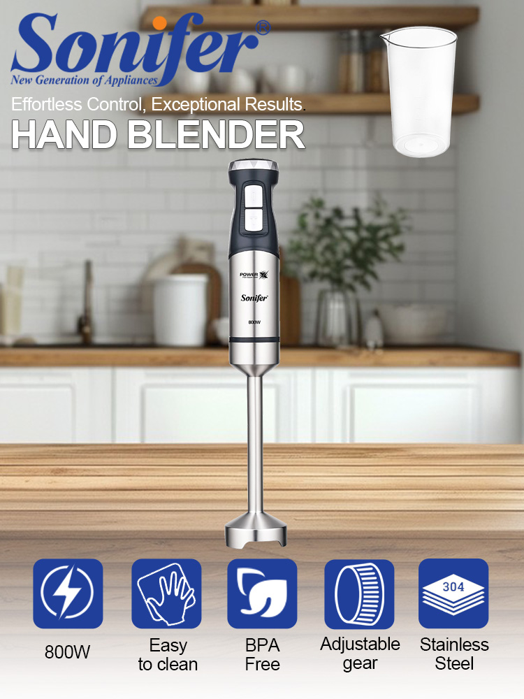 Hand Blender Sonifer SF-8171S  - Meal Prep Smoothies ulasan dan harga
