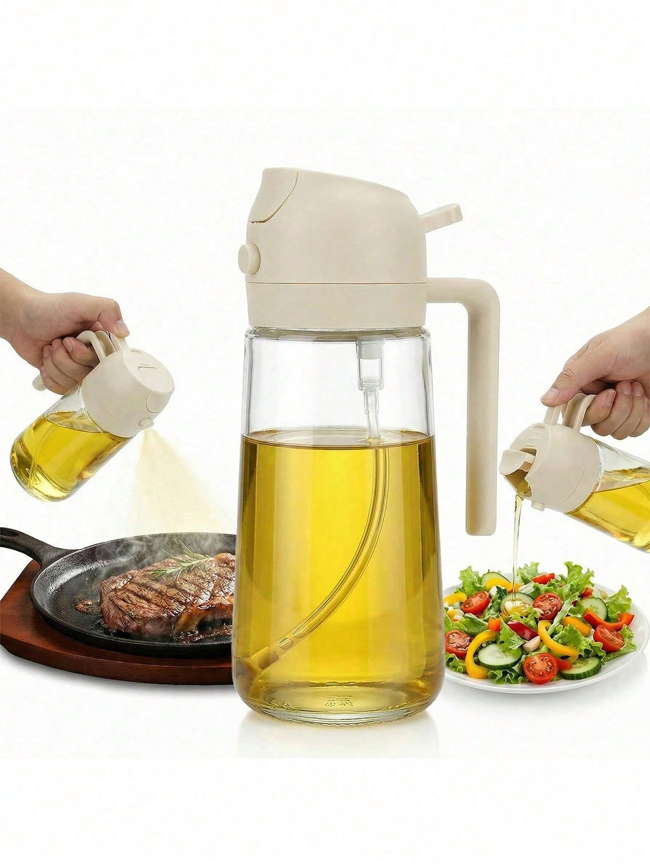 High Grade Olive Oil Dispenser - Herb Keeper Bottle ulasan dan harga