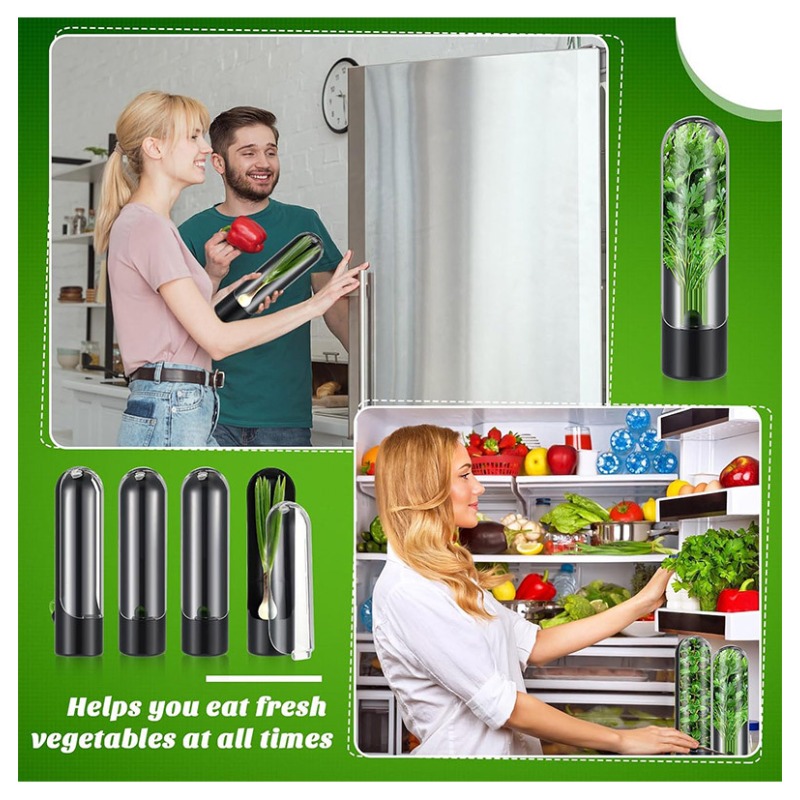 1/2/3PCS Herb Saver Storage Co - Herb Keeper Bottle ulasan dan harga