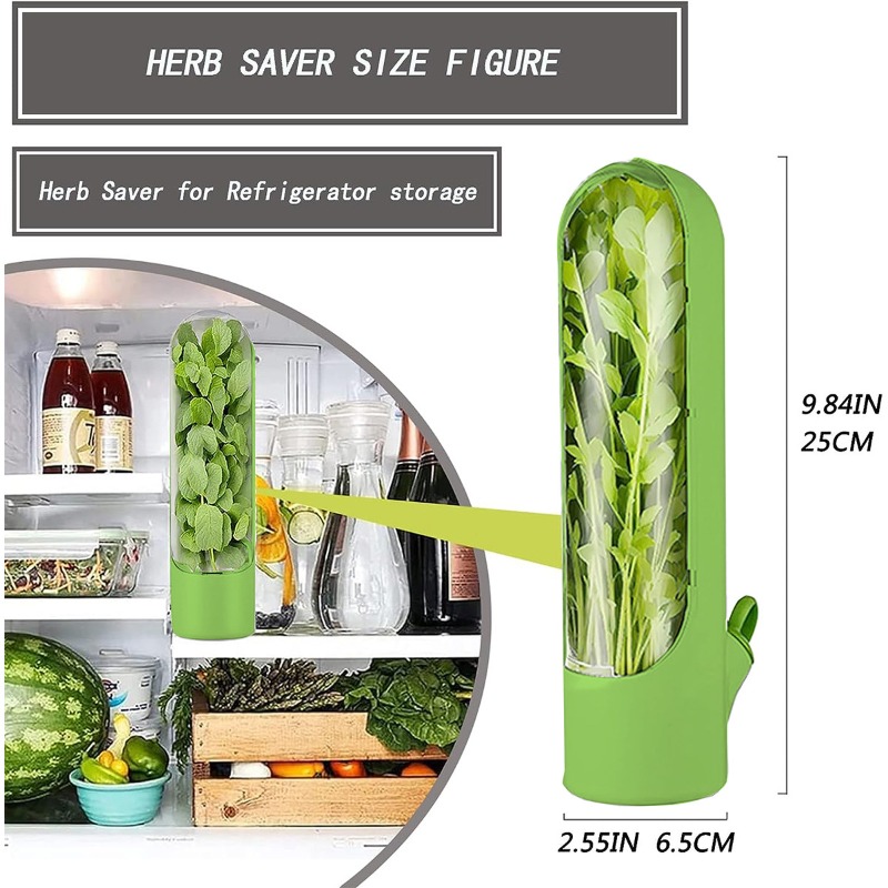 1/2/3PCS Herb Saver Storage Co - Herb Keeper Bottle ulasan dan harga