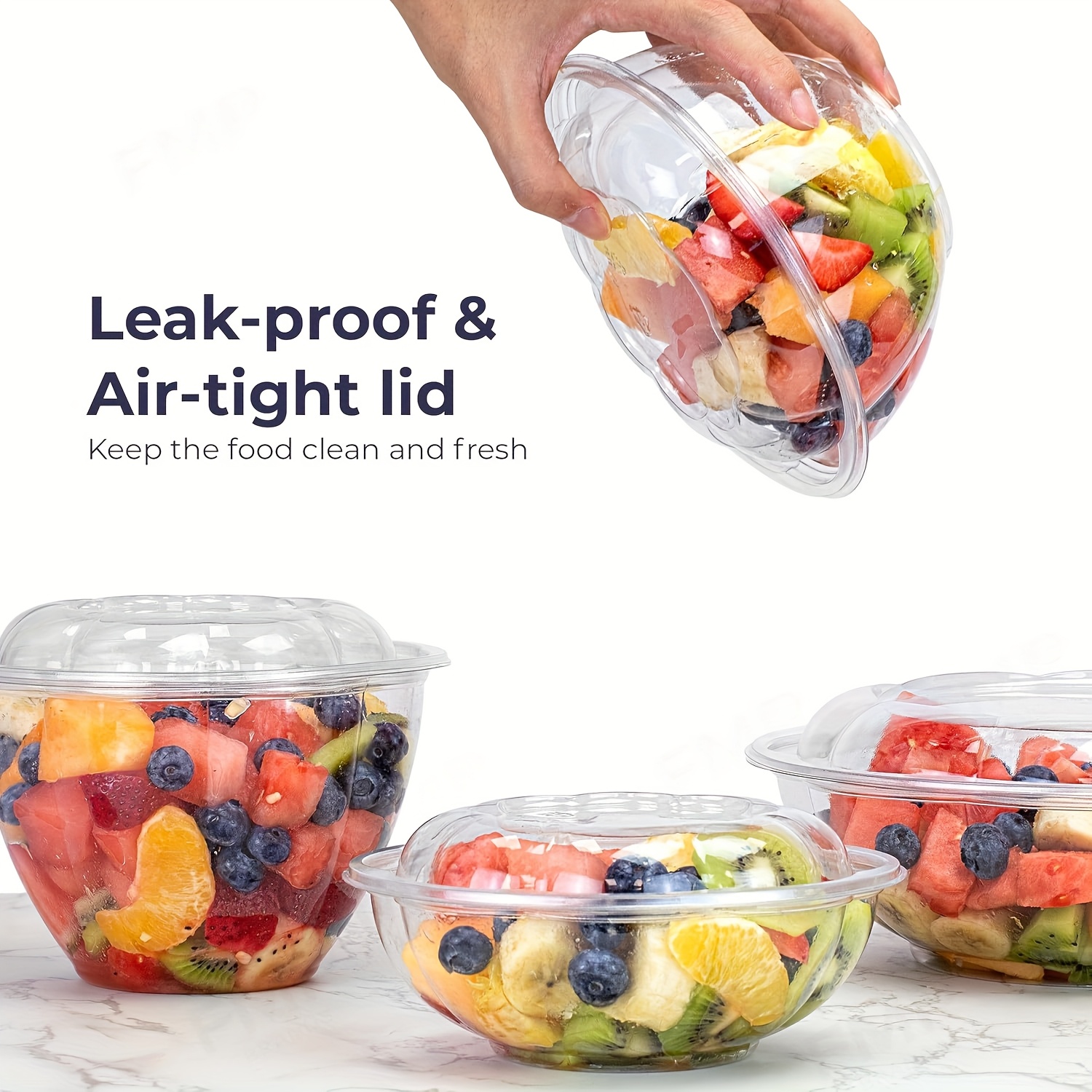 50‑pack 32‑ounce clear plastic - Meal Prep Quinoa Bowls ulasan dan harga
