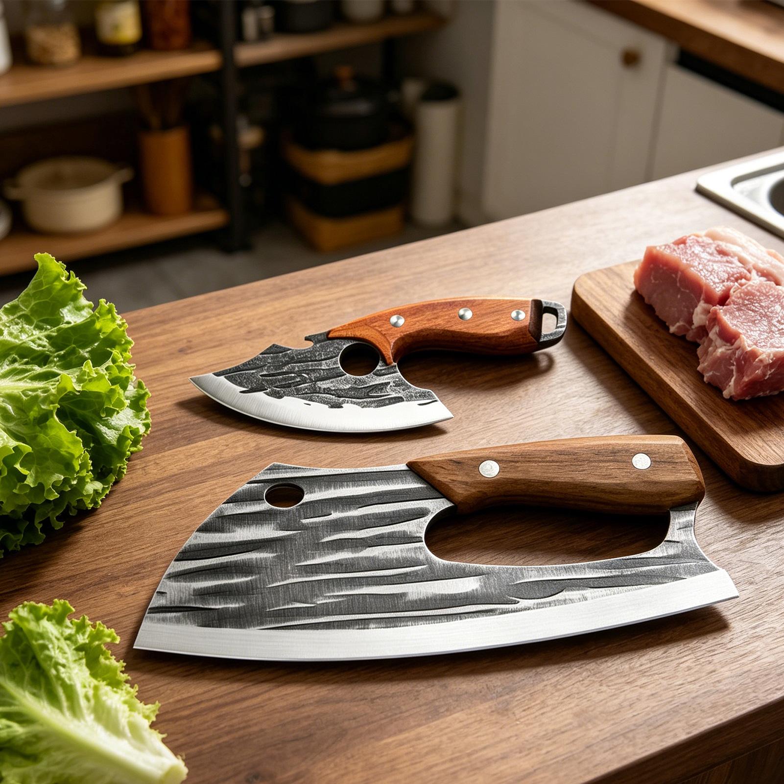 2pcs Meat Cleaver Heavy Duty B - Meal Prep Restaurant ulasan dan harga