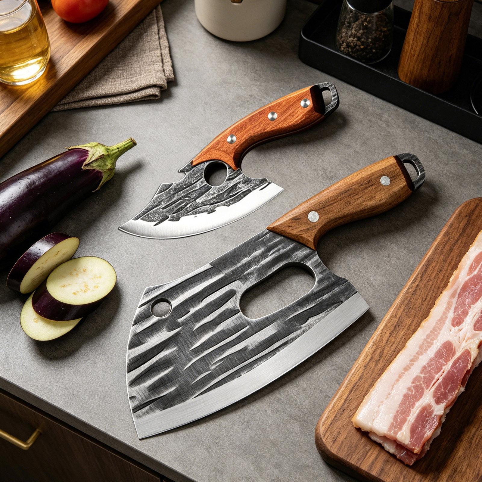 2pcs Meat Cleaver Heavy Duty B - Meal Prep Restaurant ulasan dan harga