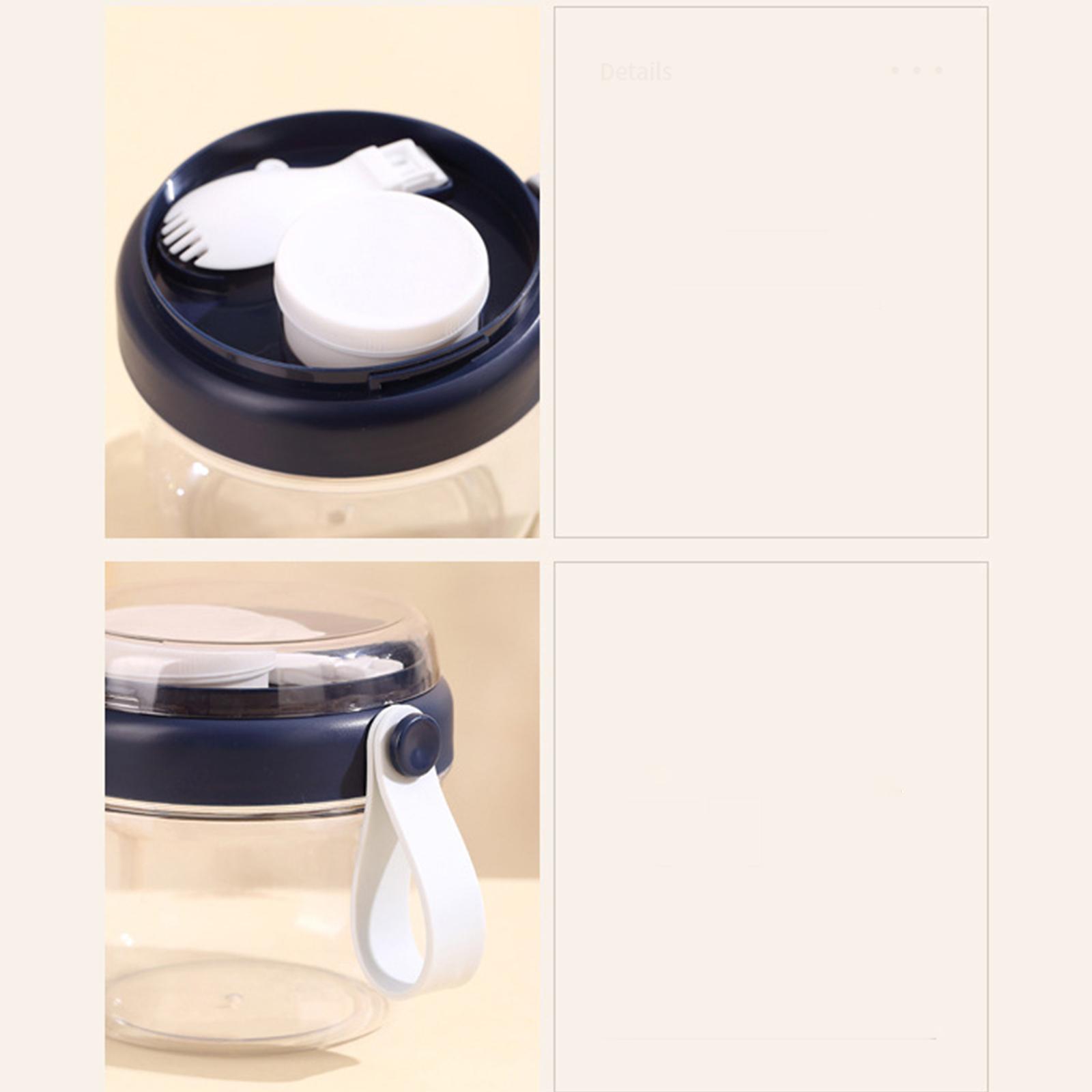 Meal Prep Salad Cup with Lid S - Meal Prep Yogurt Cups ulasan dan harga