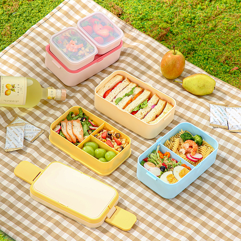 Magic Bento Box Double Layer L - Meal Prep Gym ulasan dan harga