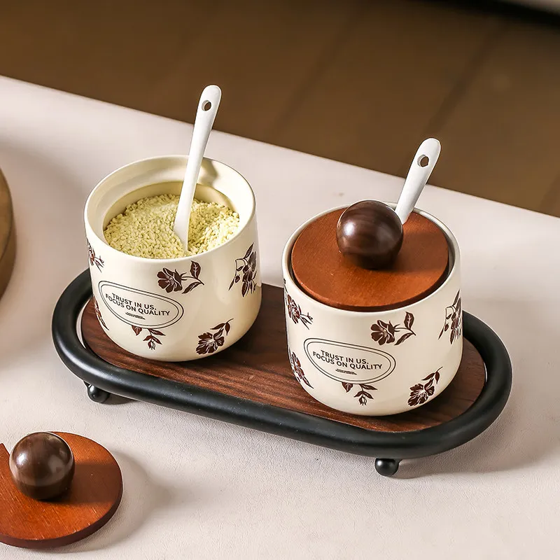 Retro Luxury Ceramic Seasoning - Herb Keeper Bottle ulasan dan harga