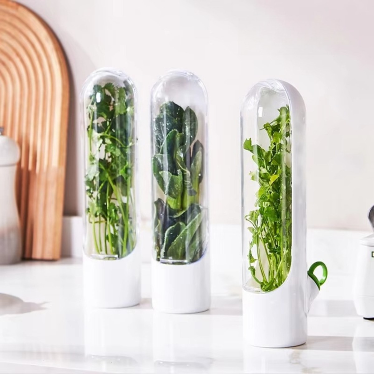 1/2PCS Herb Saver Storage Cont - Herb Keeper Bottle ulasan dan harga