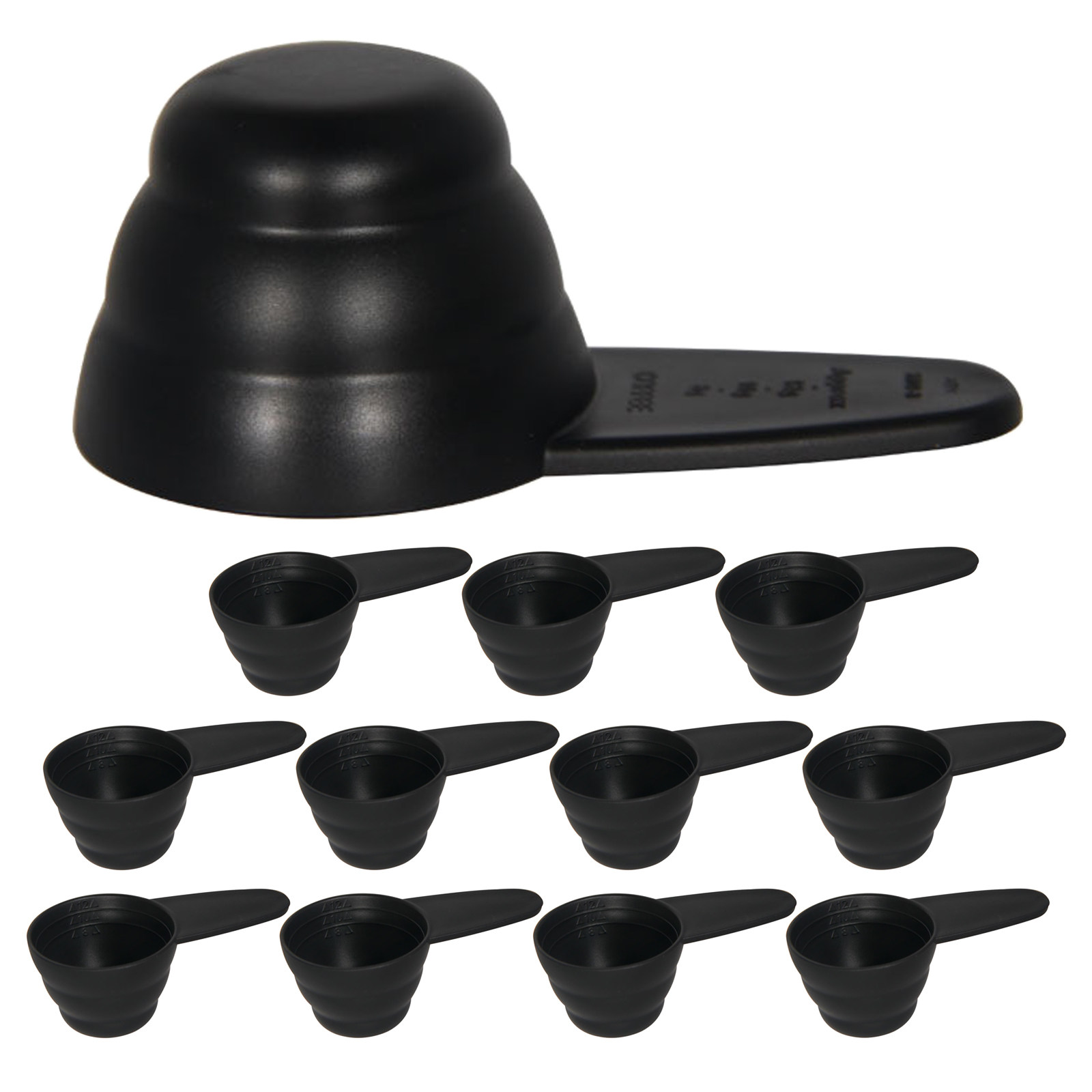 12Pcs Gram Measuring Scoops Po - Meal Prep Protein ulasan dan harga