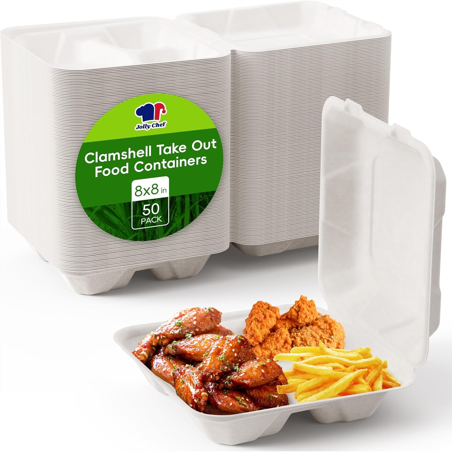 Disposable Clamshell Take Out  - Meal Prep Restaurant ulasan dan harga