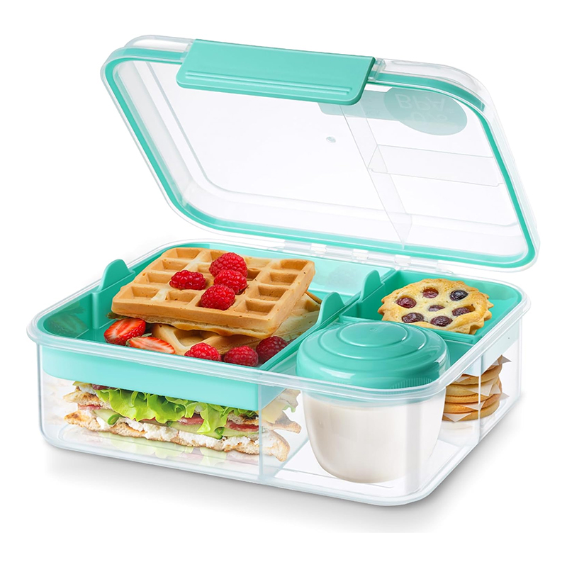4 Compartment Leakproof Bento  - Meal Prep Meal Ideas ulasan dan harga
