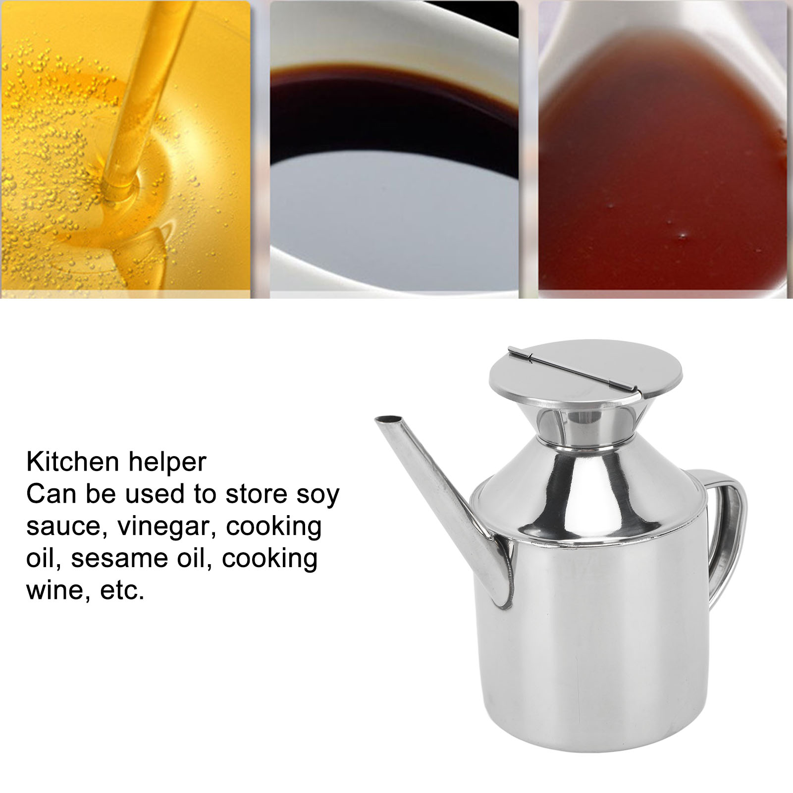 Stainless Steel Oil Can Multip - Herb Keeper Bottle ulasan dan harga
