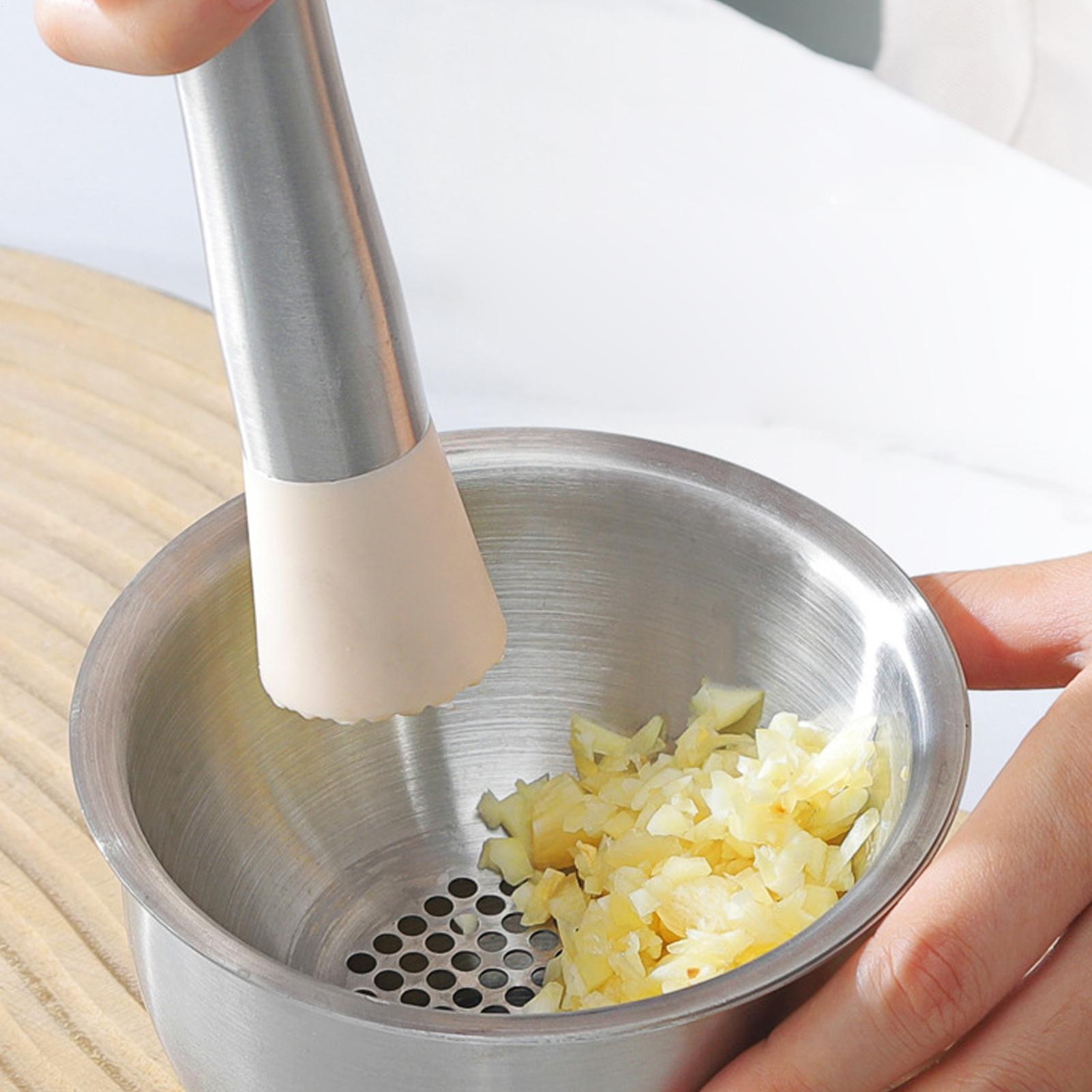 Garlic Mincer Tool Manual Food - Meal Prep Restaurant ulasan dan harga
