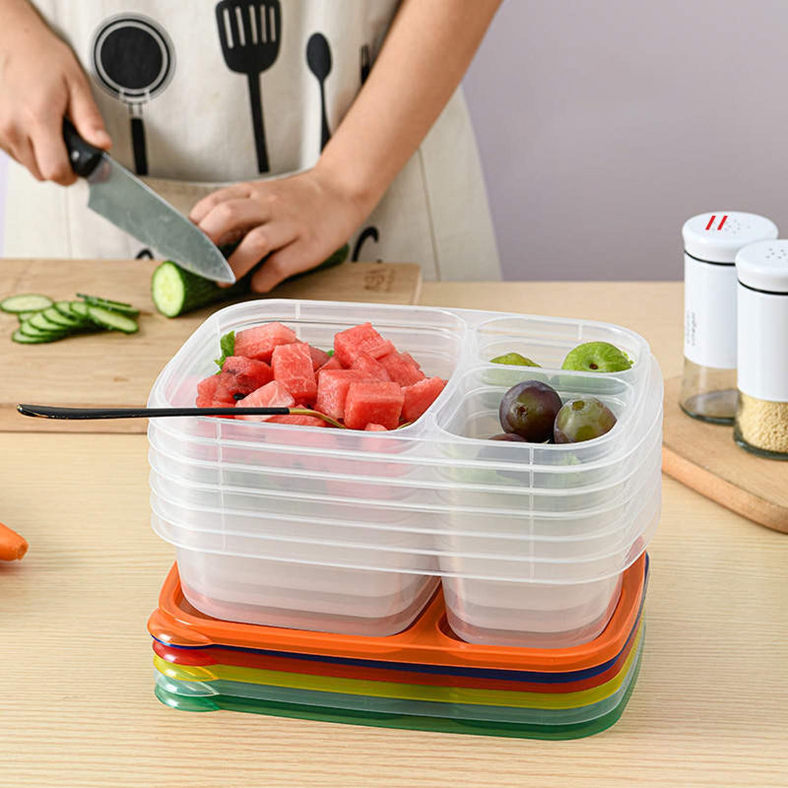 Meal Prep Containers 3-Compart - Meal Prep Restaurant ulasan dan harga