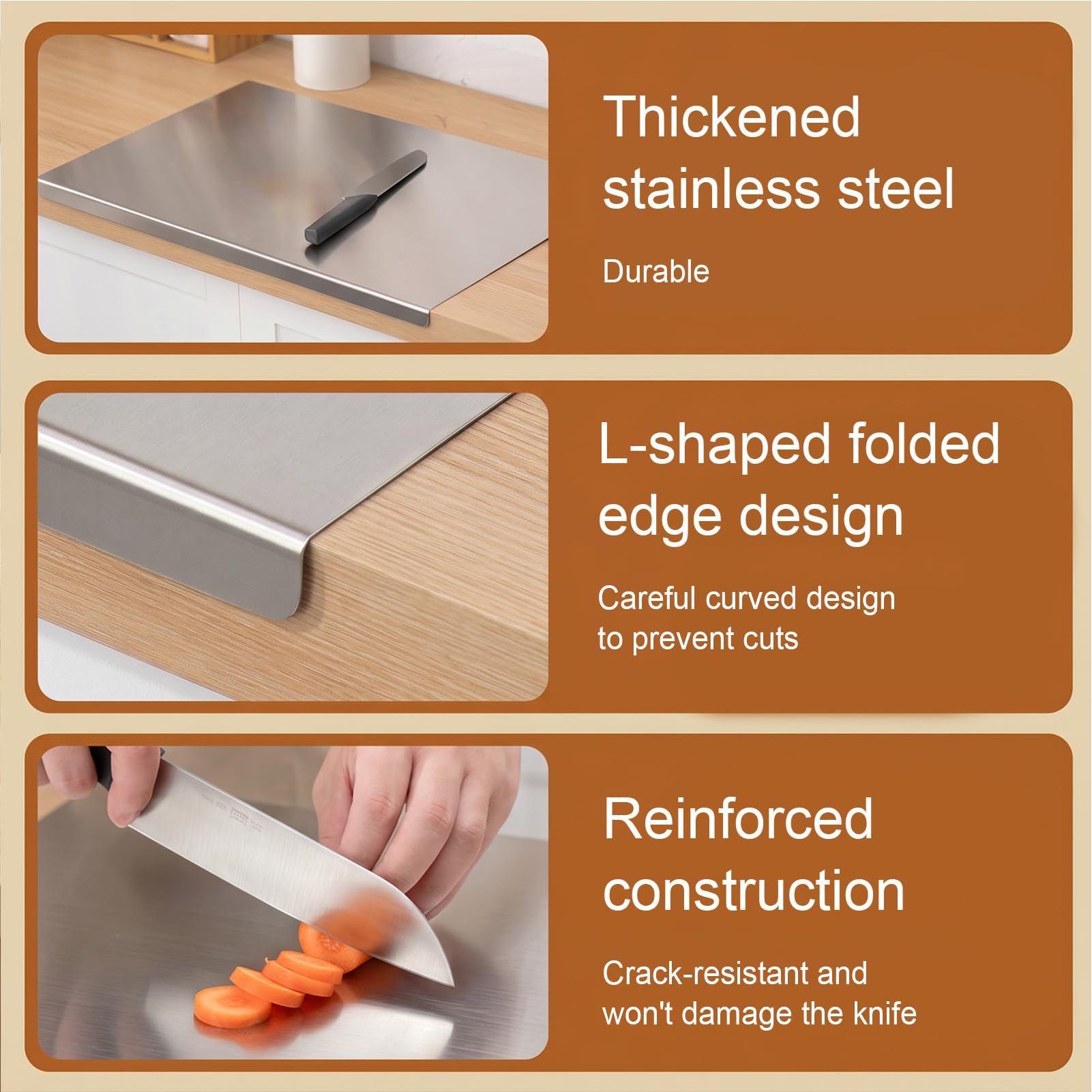 Stainless Cutting Board Dishwa - Meal Prep Restaurant ulasan dan harga