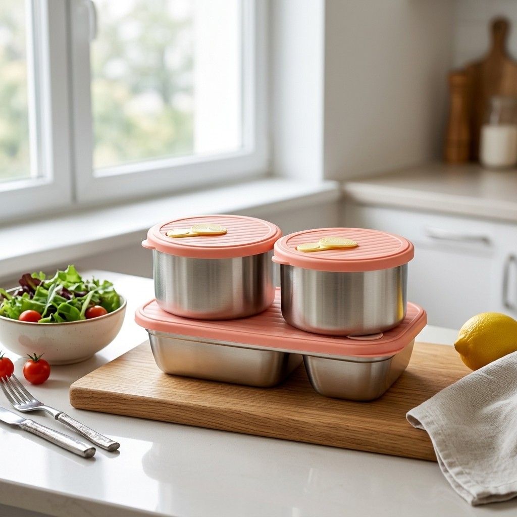 304 Stainless Steel Bento Lunc - Meal Prep Meal Ideas ulasan dan harga