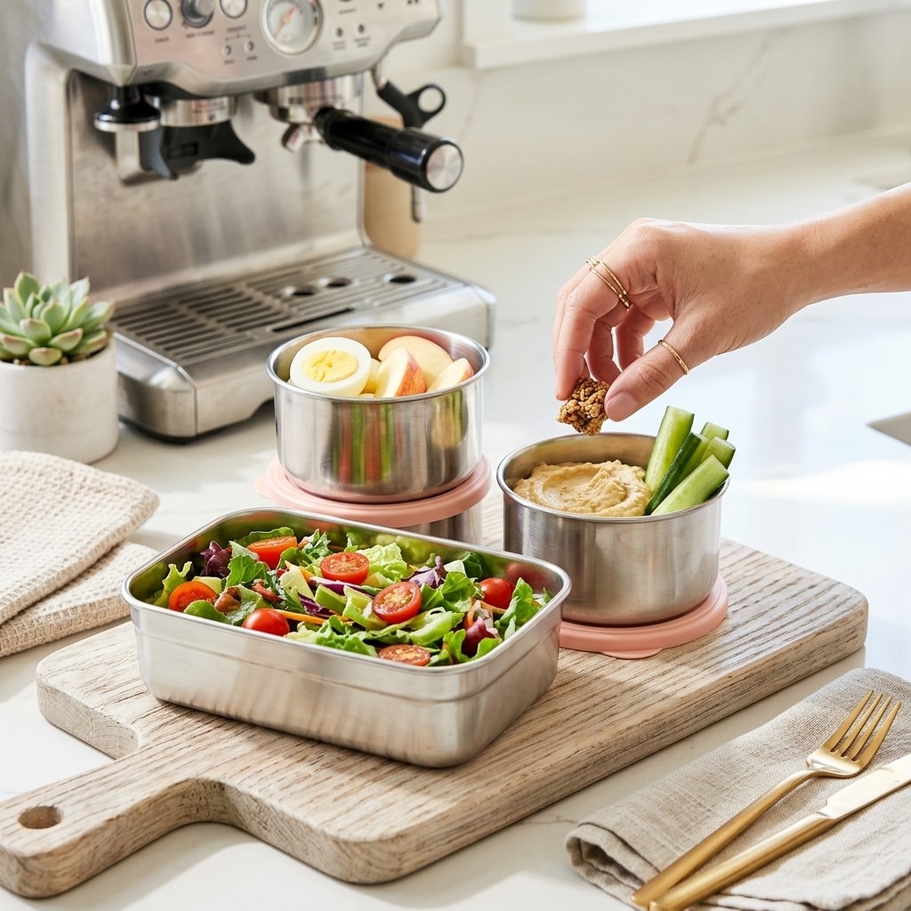 304 Stainless Steel Bento Lunc - Meal Prep Meal Ideas ulasan dan harga