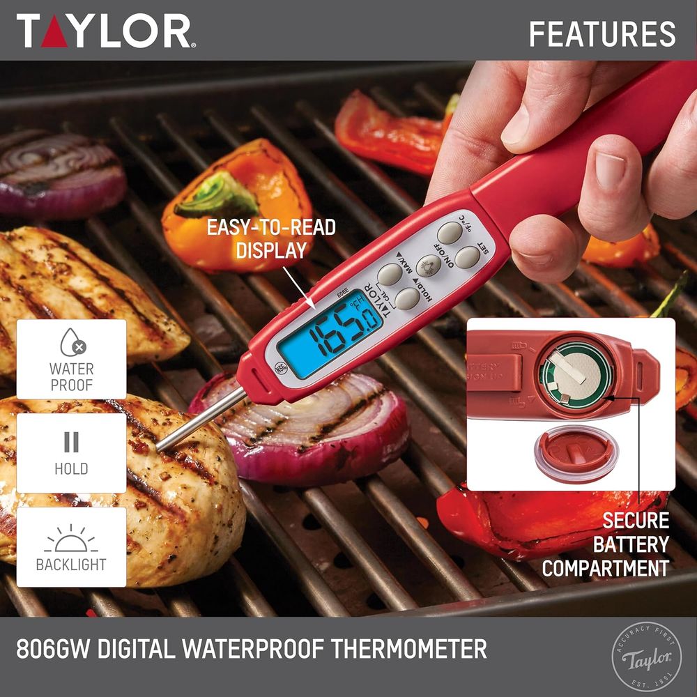 Digital Read Meat Thermometer  - Meal Prep Protein ulasan dan harga