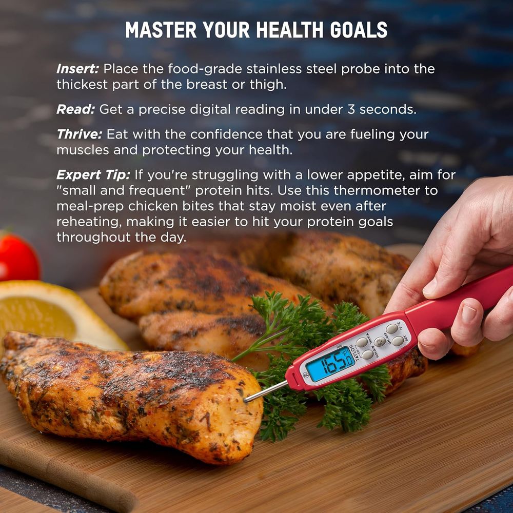 Digital Read Meat Thermometer  - Meal Prep Protein ulasan dan harga