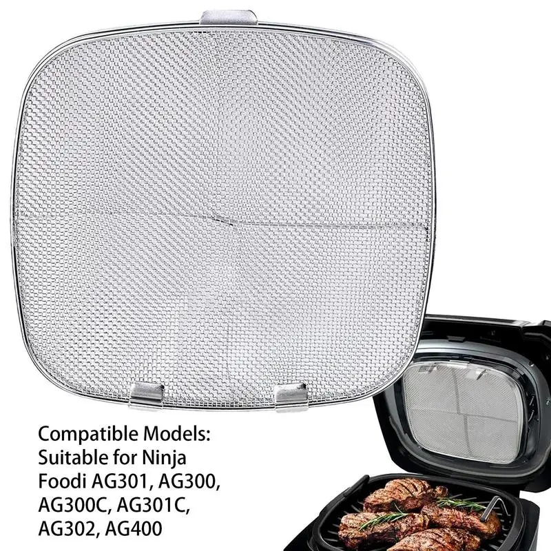 Stainless Steel Splatter Shiel - Ninja Air Fryer Af101 ulasan dan harga