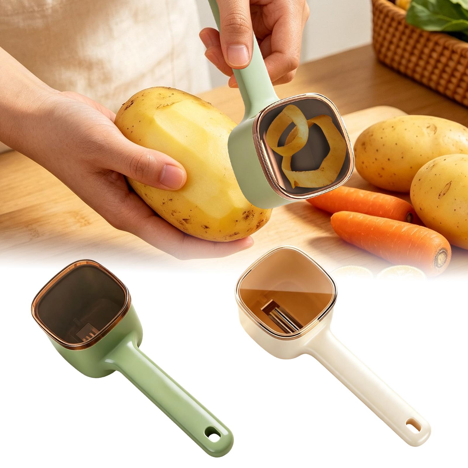 Peeler With Storage Box Fruit  - Meal Prep Restaurant ulasan dan harga