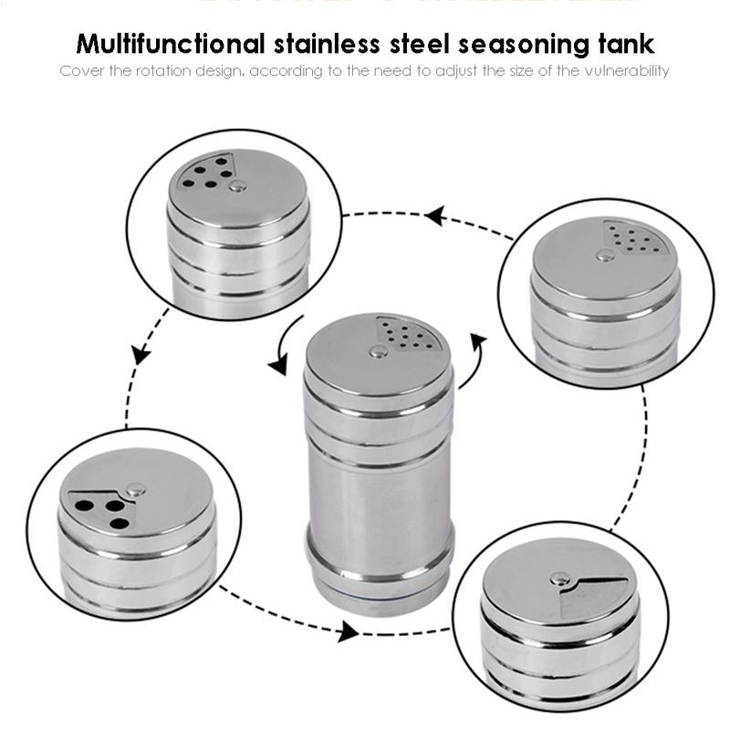 Stainless Steel Seasoning Jar  - Herb Keeper Bottle ulasan dan harga